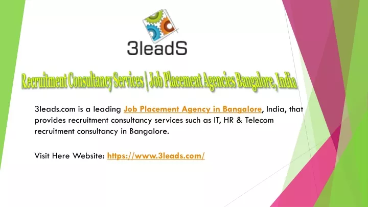 3leads com is a leading job placement agency