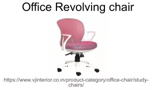 office revolving chair