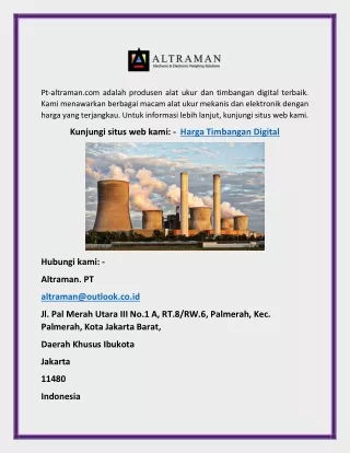 pt altraman com adalah produsen alat ukur