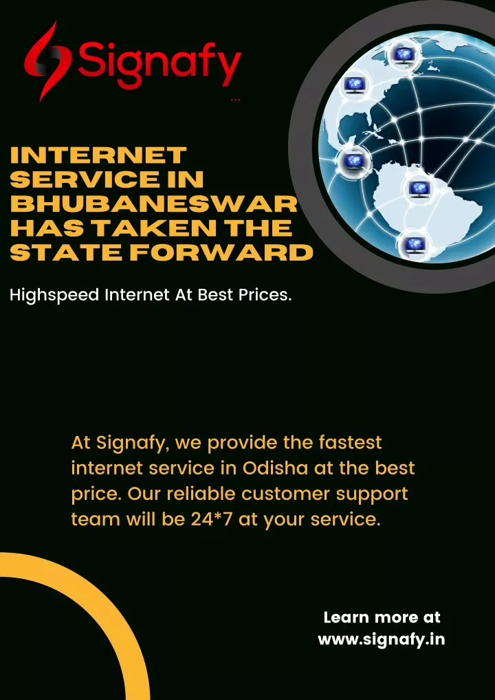 internet service in bhubaneswar has taken
