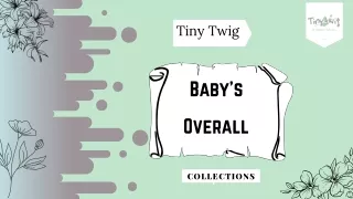 Baby Overall Collections