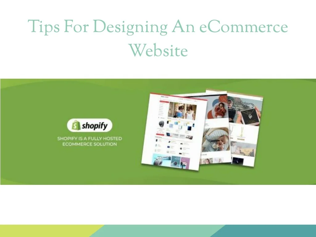 PPT - Tips For Designing An eCommerce Website PowerPoint Presentation ...