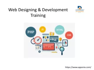 web designing & development