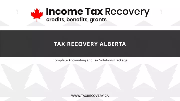 tax recovery alberta