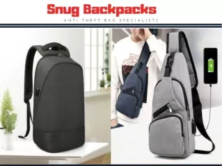 Theft Proof Backpack