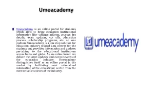 umeacademy