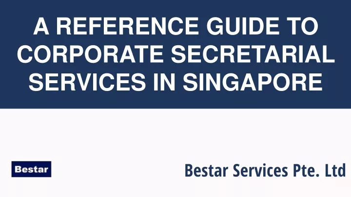 a reference guide to corporate secretarial
