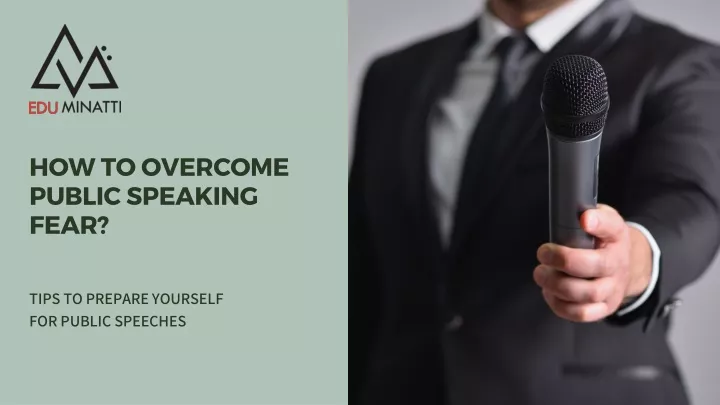 how to overcome public speaking fear