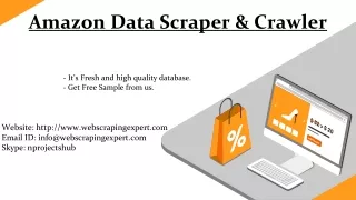 amazon data scraper crawler