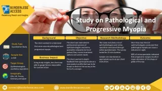 study on pathological and progressive myopia