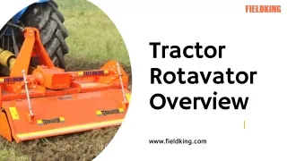 Information about Tractor Rotavator