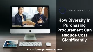 How Diversity In Purchasing Procurement Can Reduce Cost Significantly