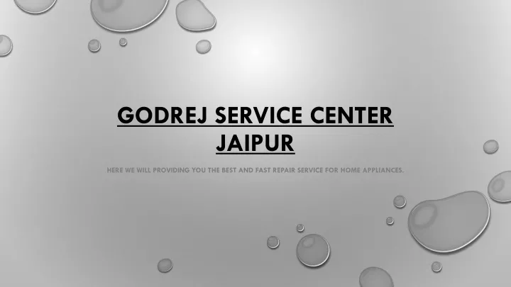 godrej service center jaipur