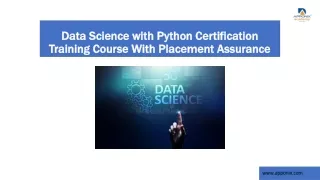 Data science course apponix