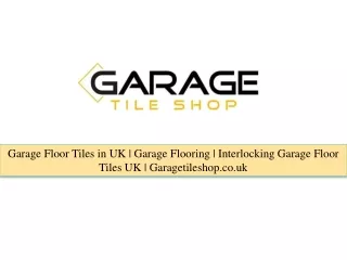 garage floor tiles in uk garage flooring