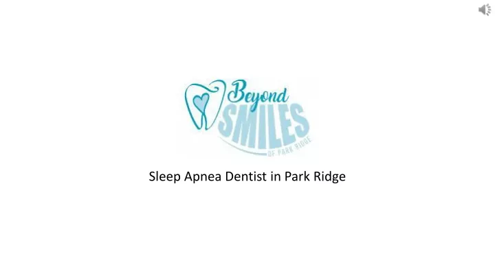 sleep apnea dentist in park ridge