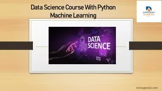 Data Science Course With Python