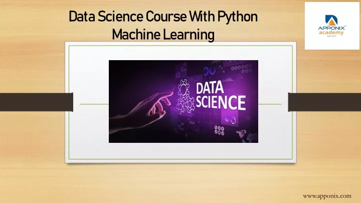 PPT - Data Science Course With Python PowerPoint Presentation, Free ...