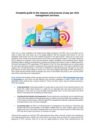 complete guide to the reasons and process