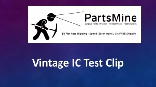 Buy HP/Hewlett Packard 10024A Vintage IC Test Clip M21065 | Measurement Equipmen