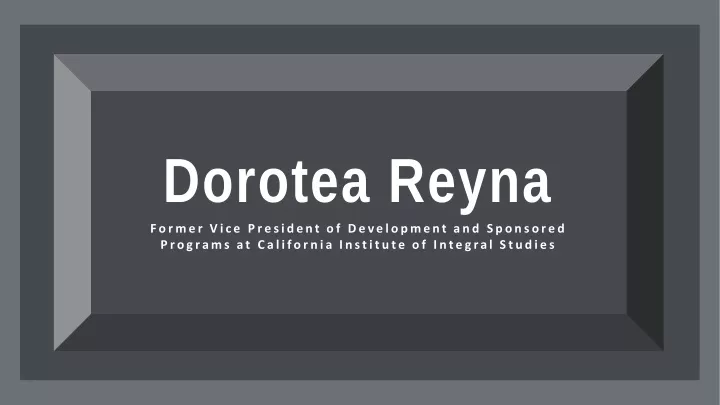 dorotea reyna