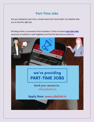part time jobs