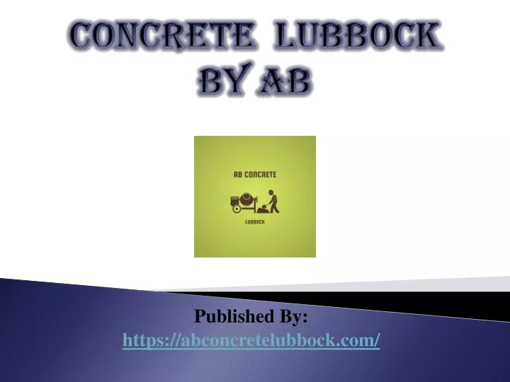 concrete lubbock by ab