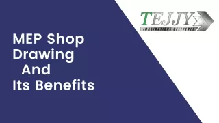 MEP Shop Drawing and Its Benefits