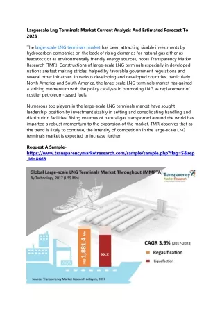 largescale lng terminals market current analysis