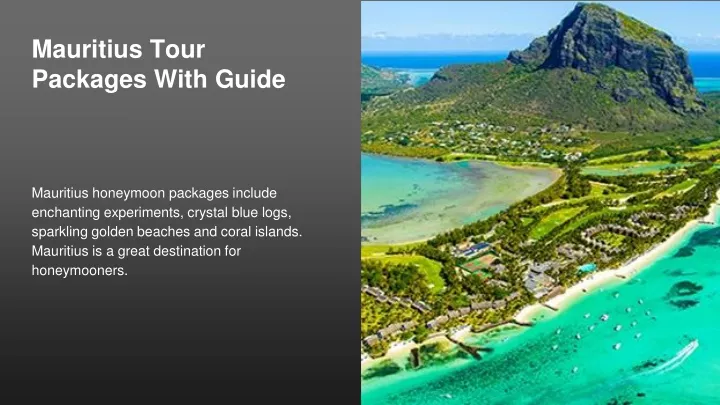 mauritius tour packages with guide