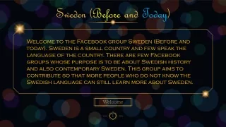 sweden before and today