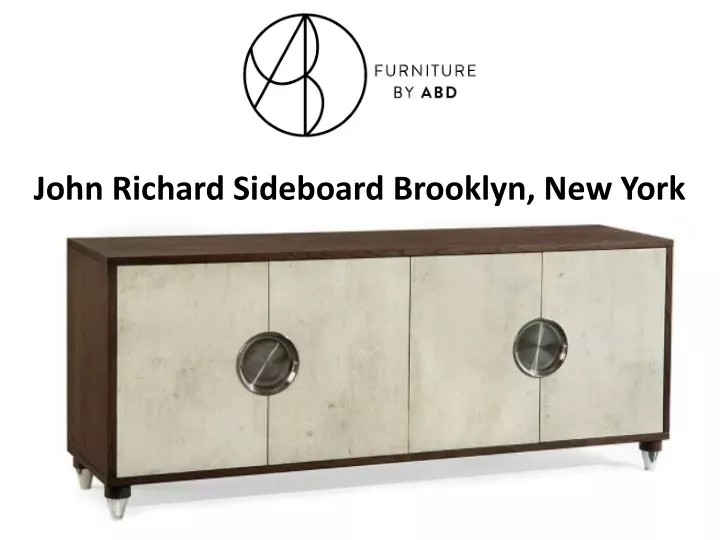 john richard sideboard brooklyn new york
