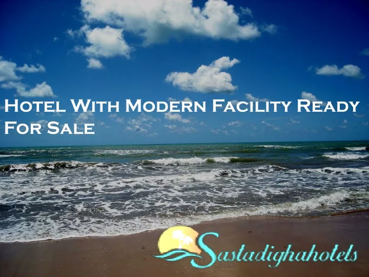 hotel with modern facility ready for sale