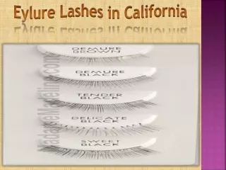 eylure lashes in california