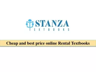 cheap and best price online rental textbooks