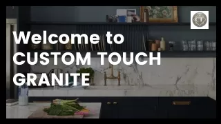 Custom Granite CounterTops Mill Creek | Custom Touch Granite | Natural Product