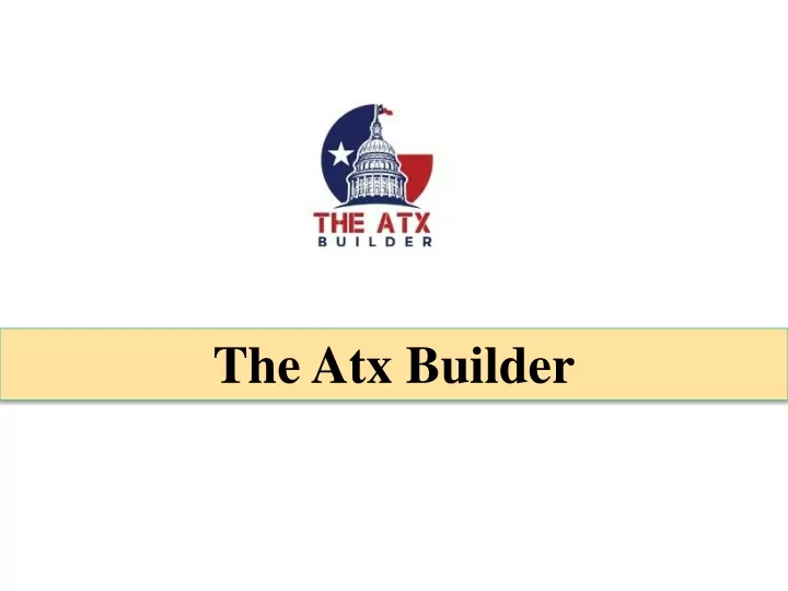 the a tx builder