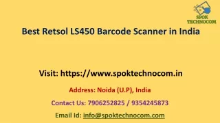 best retsol ls450 barcode scanner in india