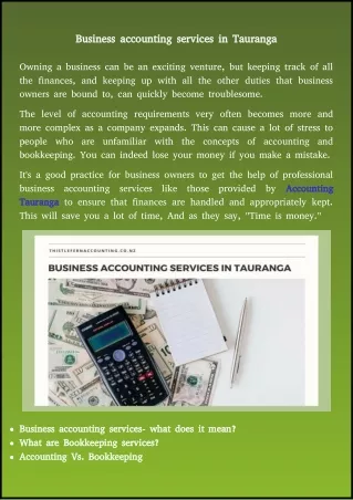 business accounting services in tauranga