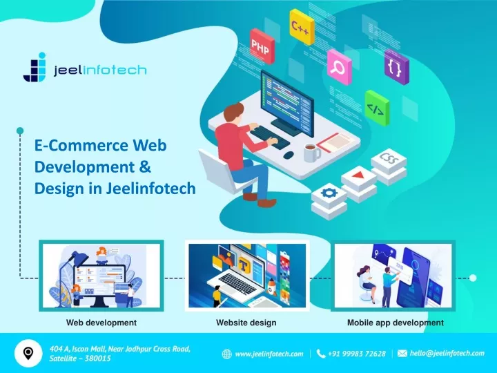 e commerce web development design in jeelinfotech