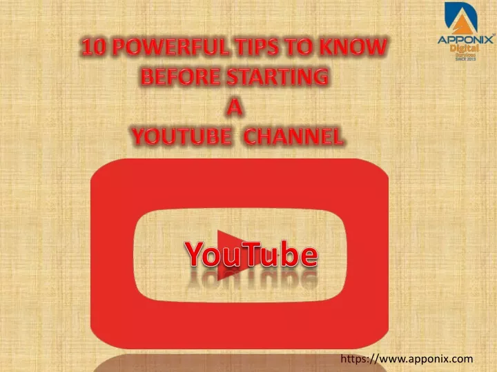 10 powerful tips to know before starting a youtube channel