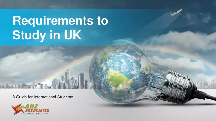 requirements to study in uk