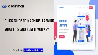 Quick Guide To Machine Learning: What It Is And How It Works?