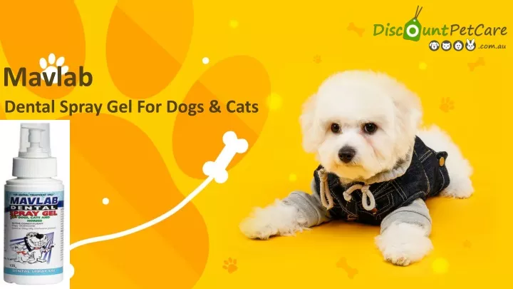 dental spray gel for dogs cats