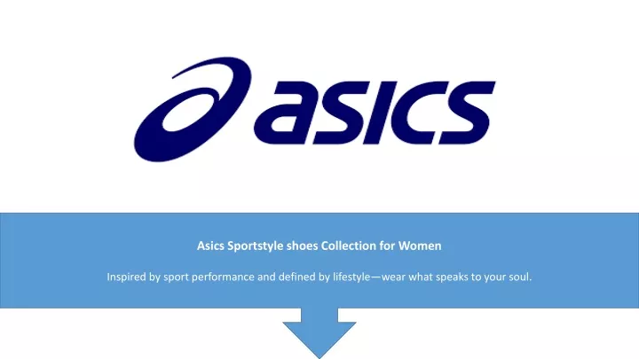 asics sportstyle shoes collection for women