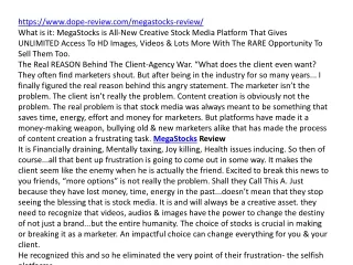 https www dope review com megastocks review what