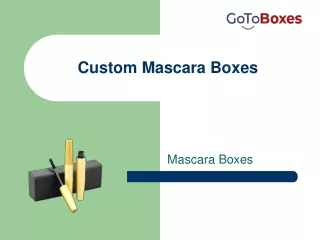 custom mascara boxes
