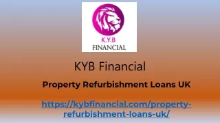 Top Notch Property Refurbishment Loans in UK