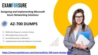 Real AZ-700 Exam Questions Answers - Microsoft AZ-700 Dumps PDF
