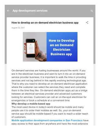 app development services